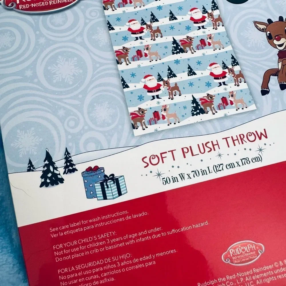 Rudolph The Red Nosed Reindeer nwt christmas